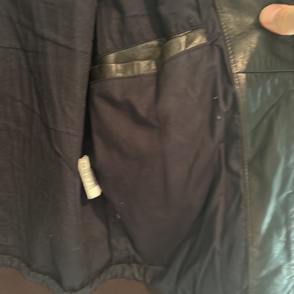 Esprit leather jacket Medium men’s brown - Picture 7 of 9